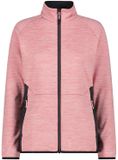 CMP Damesfleece met capuchon, rits, roze, XXS