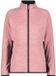 CMP Damesfleece met capuchon, rits, roze, XXS
