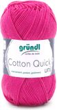 Gründl Wolle Gründl Cotton Quick Uni Roze 5 bollen