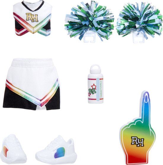 Rainbow High Fashion Pack Cheerleader - Kledingset voor Modepop - 4+ jaar