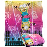 Minions CMYK Rave Silky Touch superzachte plaid 152 x 127 cm