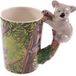 Puckator Beker met koala handvat, keramiek, groen, multi