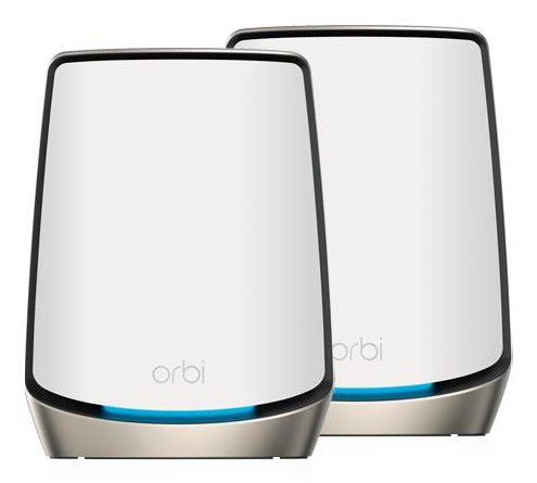 NETGEAR Orbi RBK862S - Mesh WiFi 6 System - Tri-Band - 2-Pack - White