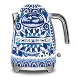 Smeg KLF03DGBEU Wasserkocher 1,7 l 2400 W Blau, Weiß
