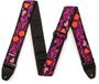 Dunlop JH22 Jimi Hendrix Blacklight Monterey Pink - Sangle de guitare