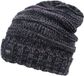 Black Premium by EMP Grijze gebreide muts - Heren - one size