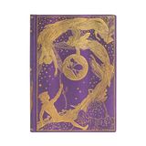 Paperblanks Violet Fairy journal à couverture rigide, ligné, format midi