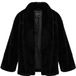 faina Jas Zwart Polyester Imitatiebont Maat S