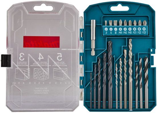 Makita Boren/Schroefbit Set 22-Delig - P-44002