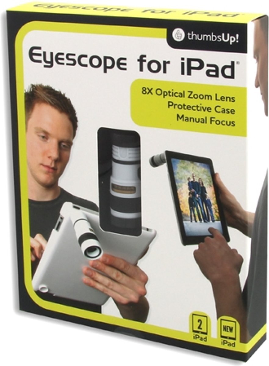 THUMBS UP - Eye Scope voor iPad 2 -objectief - 8 x zoom