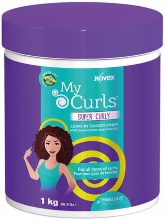 Novex - My Curls - SUPER CURLY Leave In Conditioner - 1kg