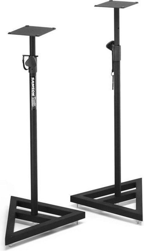 Samson Technologies MS200 heavy-duty studio monitor stand set