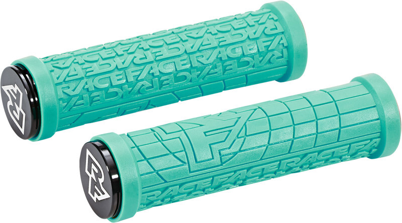 Race Face Grippler handvatten turquoise Lengte 33mm