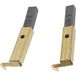 Lot de 2 balais de charbon - Pour aspirateur à cendres - Pièce de rechange pour Ref Oxeo 760352