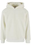 Urban Classics Sherpa Tb2404 Sweatshirt met capuchon voor heren, Wit zand