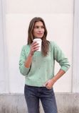 Street One Pull Femme Vert Acrylique Taille S