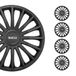 Sparco Wieldoppen Lazio - 15-inch - Grijs/Zilver - Set van 4 stuks