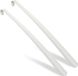 Relaxdays Schoenlepel set van 2 - 58,5 cm lang - metaal - ophangoogje - wit