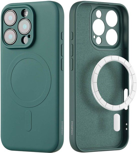 imoshion Color Backcover met MagSafe voor de iPhone 16 Pro - Donkergroen