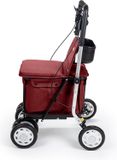 Carlett Boodschappentrolley Comfort Assist Lett900 - rood