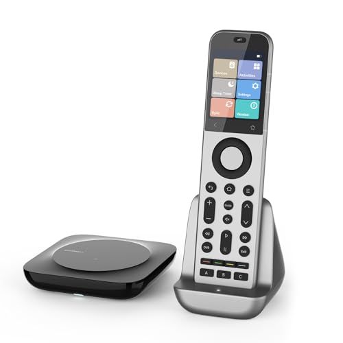 SofaBaton X2 universele afstandsbediening met hub en oplaadstation, touchscreen, alles-in-één slimme afstandsbediening met aanpasbare activiteiten, werkt met Bluetooth/infrarood/wifi-apparaten