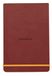 RHODIA 194381C - Hardcover Webnotepad Notitieboek Nacarat - A5 14,8 x 21 cm - Gelijnd - 192 Afscheurbare Pagina's - Clairefontaine Ivoor Papier 90 g/m² - Leeslint, Elastieksluiting - Imitatieleer - Rhodiarama