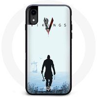 Maniacase Hoesje voor iPhone XR Vikings Serie Seizoen 6 Ragnar Lothbrok De 2022 Trailer