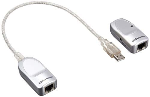 ATEN USB Cat 5/Cat 5e/Cat 6 Extender (60m) UCE60, ondersteunt Windows, Mac, USB 2.0 volsnelheidsconformiteit, laagste kostenoplossing voor het uitbreiden van USB-signalen UK | #1 KVM Market Leader