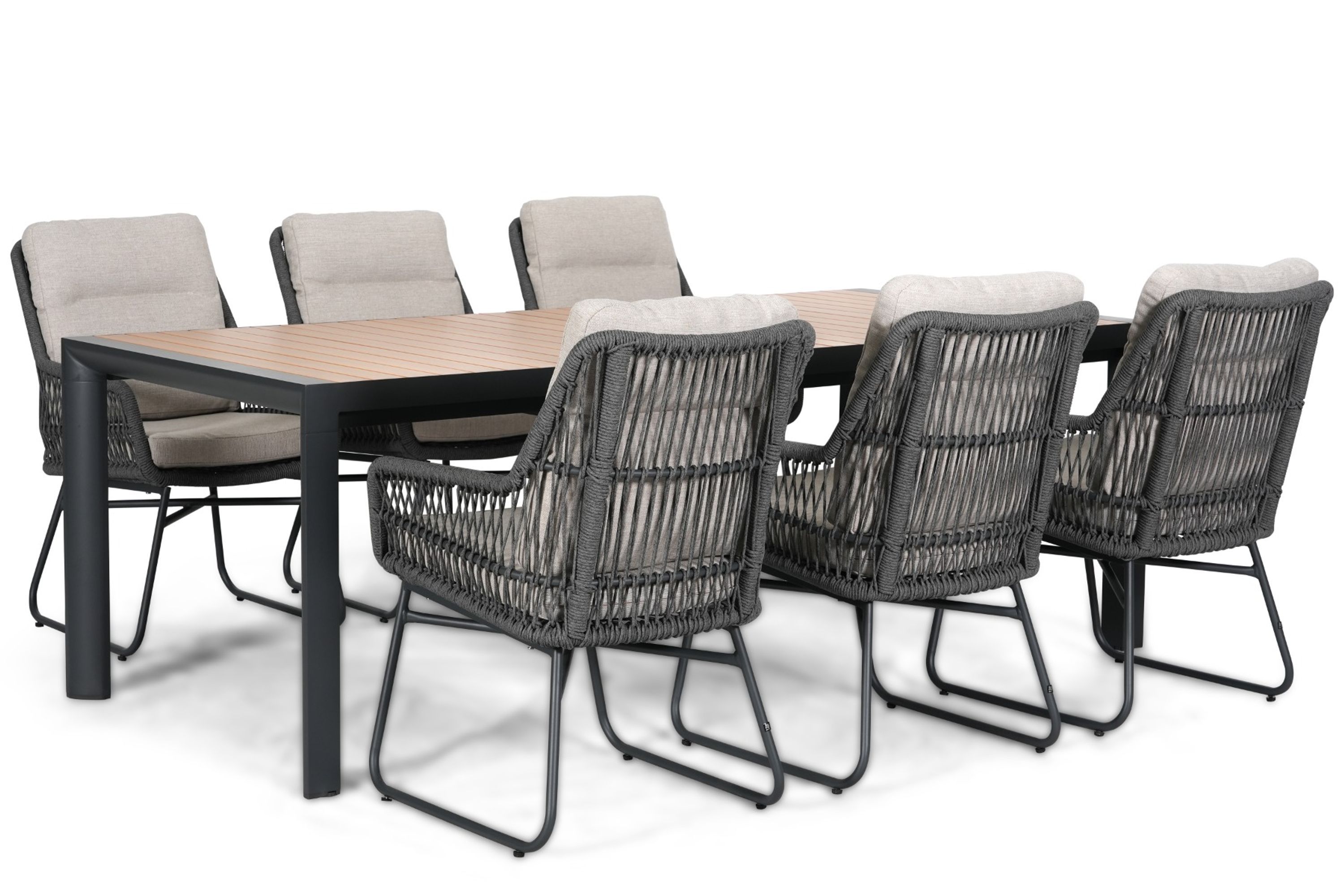Lifestyle Garden Furniture Lifestyle Lifestyle Vicente/Allungo dining tuinset 7-delig