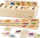 vigatoys Viga Houten Educatief Sorteerspel Dieren Fruit Groenten Montessori