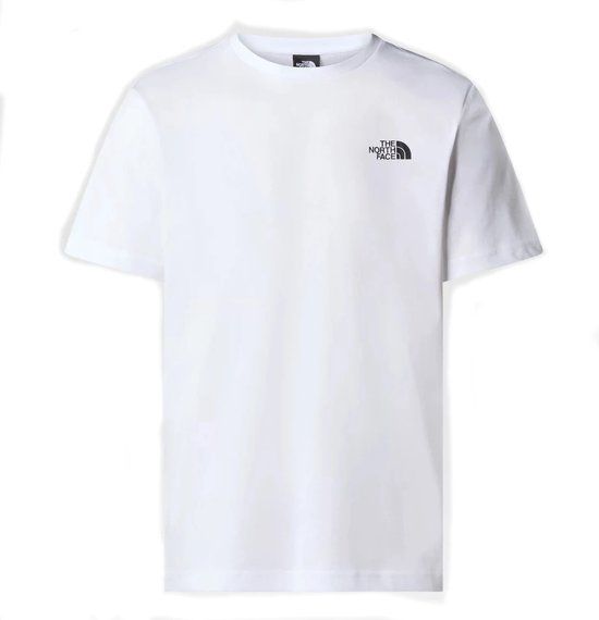 The North Face S/S Redbox T-shirt Men White - Size M