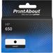 PrintAbout Huismerk Inktcartridge 650 (CZ101AE) Zwart Geschikt voor HP