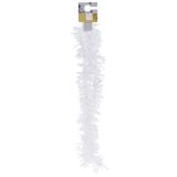 Guirlande de fête - avec étoiles - blanc - décoration de Noël - 180 cm - décoration de Noël