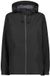 CMP Dames Waterdichte Capuchonjas Ripstop Zwart M