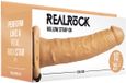 Shots - RealRock Holle Strap-On zonder Ballen - 24,5 cm tan