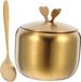 Inox Suikerpot Kruidenfles - Goud