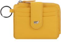 Braun Buffel Braun Büffel Leren Kaarthoes Joy Card Case Sunny Yellow Geel