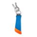 Carson Drijvende Sleutelhanger met Lichtgewicht Schuimkerntechnologie, Oranje/Blauw, Eén Maat (FA-30 02)