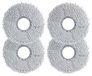 Ecovacs Deebot T50 Omni, tampons de nettoyage blancs (4 pièces, Plus.Parts®)