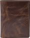 Fossil Derrick International Combi Dark Brown Leather Billfold Purse for Men