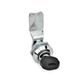 Ganter Normelemente GN 115-SC-14 Vergrendeling met cilindersleutel, bediening met sleutel, grendelafstand A: 14 mm