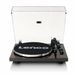 Lenco LBT-345WA - Platine vinyle à entraînement par courroie, Bluetooth, USB, et cellule Ortofon 2M Red - Noir