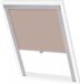 vidaXL Rolgordijn verduisterend beige C02 GGL en GGU