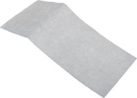 Paxanpax 322584012 PFC520 Filtre d'aspirateur universel découpé sur mesure (310 mm x 125 mm), Coton, blanc