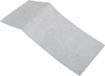Paxanpax 322584012 PFC520 Filtre d'aspirateur universel découpé sur mesure (310 mm x 125 mm), Coton, blanc