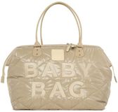 Bagmori Luiertas – Schoudertas Baby Tas – Geborduurde Gewatteerde Luiertas met Schouderriem