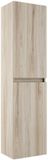 Saniclass Vita Hoge Kast - 140x35x27cm - 2 deuren - licht eiken