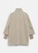 s.Oliver - Zachte jas met geribde manchetten - Beige - Maat 44