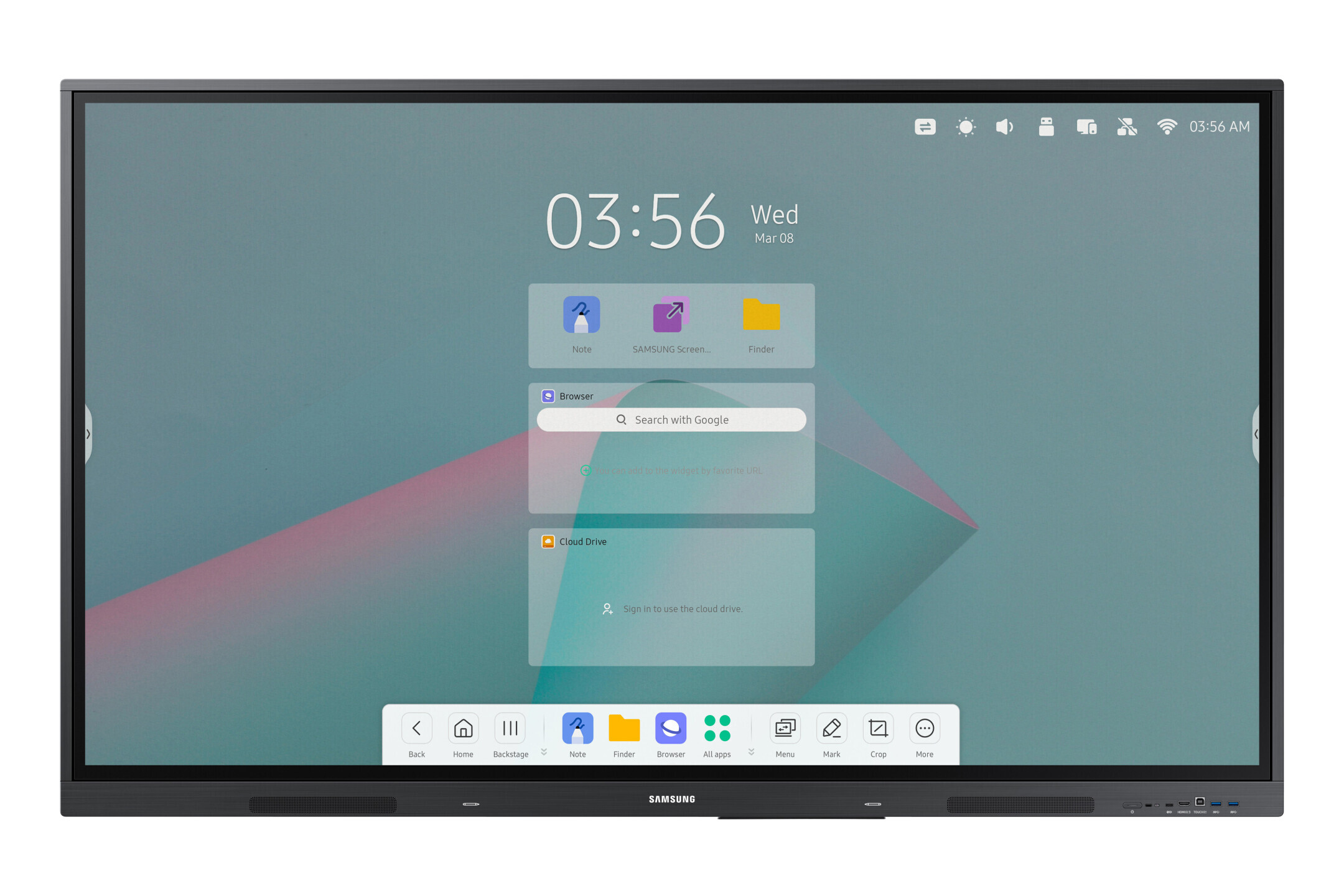 Samsung WA75C 75 " Touch Display