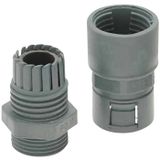 HELU 903468 HSSV-ZE M Fixation de tuyau Noir M20 Droit 1 pièce(s)